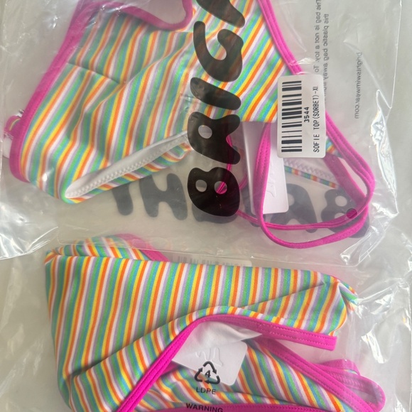 BRIGHT SWIMWEAR new in bag XL “sorbet” XL Lola bottom, XL Sofie top - Picture 4 of 4